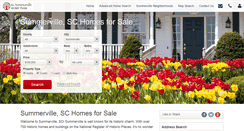 Desktop Screenshot of homesinsummervillesc.com